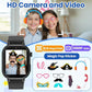 Waterproof Smart Watch for Kids Boys Ages 5-12 with 39 Games, HD Camera, Video, Music, Habit Tracking, Alarm, Pedometer, Kids Smart Watch Chrismars Birthday Gift for Boys Age 5 6 7 8(Black)