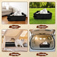 Portable Litter Box for Cats, Folding Cat Travel Litter Box Waterproof, 15.75 * 11.82 * 3.94 Inches, Traveling & Camping Cat Supplies