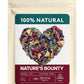 Loose Leaf Tea No Caffeine with Raspberry, Cornflower, Rosehip & Hibiscus (4oz.) – Fruit Tea Summer Herbal Infusion with Wild Berries