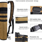 KRATARC Archery Lightweight Back Arrow Quiver Dual Use Foldable Compact Hip Arrows Bag with Molle System Hanged for Target Shooting
