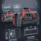 BORLENI Waterproof Motorcycle Dry Duffel Bag Luggage Tail Bag with Large Storage Space,Roll Top Closure, Shoulder Straps, Inner Pocket and Mesh Pocket for Motorcycling Travel Camping(Camouflage,70L)