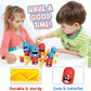 Tic Tac Toe Game: Kids’ Board Game Nesting Tic Tac Toe Strategic Board Game for Kids and Adults, Strategy Head to Head Games Boosts Logical Thinking Suitable Party Family Tabletop Games