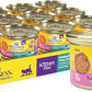 Wellness Complete Health Pate Kitten Wet Cat Food Canned Food, Natural, Protein-Rich, Grain Free, 3 Ounce Cans, 24 Pack, (Whitefish & Tuna)