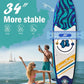 11'Stand Up Paddle Boards Surf Control with Premium SUP Board Accessories Backpack & Removable Fins, 34" Wide Inflatable Paddle Boards of All Skill Levels