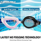 WIN.MAX Polarized Swimming Goggles Swim Pool Goggles Anti Fog Anti UV No Leakage Clear Vision for Men Women Adults Teenagers
