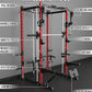 Eonfit E3 Smith Machine with 360°Rotating Arm for Home Gym Equipment, Multi-Function Power Cage Squat Rack with Cable Crossover LAT Pulldown Pulley System All in One