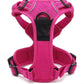 TRUE LOVE Adjustable No-Pull Dog Harness Reflective Pup Vest Harnesses Comfortable Control Brilliant Colors Truelove TLH5651(Fushcia,XL)