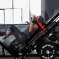 RitFit Adjustable Leg Press and Hack Squat Machine with Weight Plate Set, Professional Home Gym Equipment with Linear Bearings, Specialized for Complete Lower Body Workouts and Weight Storage Posts