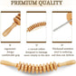 Liitrton Wood Therapy Fasci Massage Tools, Curved Wooden Massage Roller Cellulite Reduction and Muscle Tension (Wood)