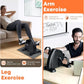 Mini Exercise Bike, AGM Under Desk Bike Pedal Exerciser Foot Cycle Arm & Leg Pedal Exerciser with LCD Screen Displays