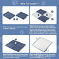 TIMINGILA Puppy Pads& Holder Set, 20-Count 30"x36" Super Absorbent Disposable Pads – Ideal for Pet Potty Trays, Extra Large Leak-Proof Design for Puppies, Dogs, and All Breeds
