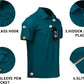 V VALANCH Mens Polo Shirts Short Sleeve Moisture Wicking Golf Polo Athletic Collared Shirt Tennis T-Shirt Tops