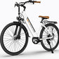 V80 Electric Bike, 1000W Motor 28MPH Ebike, 48V 13Ah Removeable Battery, 26'' City Cruiser Adult Electric Bicycles up to 70 Miles