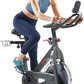 Sunny Health & Fitness Smart Pro Indoor Cycling Exercise Bike, Felt Resistance and Belt Drive, Free SunnyFit App Connection - SF-B901SMART