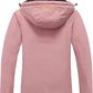 MOERDENG Women's Waterproof Ski Jacket Warm Winter Snow Coat Mountain Windbreaker Hooded Raincoat Jacket