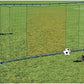 Franklin Sports Soccer Rebounder - Tournament Steel Rebounding Net - Perfect for Backyard Practice and Training - 12' x 6' & 6' x 4'