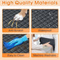 Dog Car Seat Cover, Durable Waterproof Scratch Proof Nonslip Dog Hammock, Back Seat Covers with Pocket for Cars SUVs and Trucks - S, Black/Orange