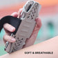 BONE Run Tie, Running Cell Phone Holder, Skin-Friendly & Washable Silicone Sport Armband, Universal Workout Phone Carrier Compatible with Most Smartphone (Black - Size S/Arm Size 7.9-9.8'')