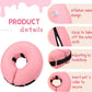 Supet Inflatable Dog Cone Collar Alternative After Surgery, Dog Neck Donut Collar Recovery E Collar to Stop Licking, Soft Dog Cone for Medium Large Dogs