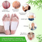 2 in 1 30PCS Foot Pads, Natural Bamboo Vinegar Ginger Powder Foot Pads