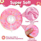BINGPET Soft Donut Cat & Small Dog Recovery Collar, Adjustable Protective Pet Cone After Surgery