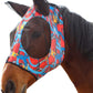 Harrison Howard Super Comfort Stretchy Fitting Horse Fly Mask with UV Protection Soft on Skin with Breathability Knitted Printing Large