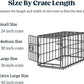 Orthopedic Dog Bed House - Dog House Indoor with Egg-Crate Foam - Tent Bed with Waterproof Lining & Nonskid Bottom, Ideal for Large Breeds & Fits 36-Inch Crate - 35"x22", Charcoal