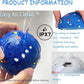 Interactive Dog Toys Dog Balls Activated Automatic Rolling Ball for Puppy Small Medium Dogs Smart Jumping Automatic Moving Bouncing and Rotating Ball Vibrating Keep Them Busy