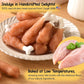 ASMPET Dog Treats Chews Rawhide Free Real Chicken Calcium Bone Snacks, Teeth Clean Breath Fresh Dog Training Treats