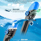 QingSong Full Face Snorkel Mask for Adults, Snorkeling Gear with Camera Mount, 180 Degree Panoramic View Snorkel Set Anti-Fog Anti-Leak