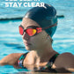 OMID Swim Goggles, P2 Polarized Swimming Goggles for Men Anti-fog Goggles Swimming for Adult Women