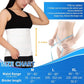 S Abdominal Binder Post Surgery for Men and Women, 12" High Postpartum Tummy Tuck Belt Provides Bariatric Stomach Compression, High Elasticity, Breathable - (30" - 45") 4 PANEL White