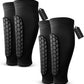 Shin Defender Shin Guards - 2 Pairs of Shin Defender Shin Guards Kids, Soccer Shindefender Sleeves for Youth Adult