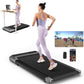 SupeRun Walking Pad, Under Desk Treadmill, 3 in 1 Portable Treadmill with Remote Control LED Display, 2.5 HP Quiet Walking Jogging Machine for Office Home Use, 300 Lbs Capacity