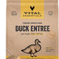 Vital Essentials Freeze-Dried Raw Cat Food, Duck Mini Patties, 15 oz
