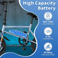 Winado Electric Bike for Adults, 14" Folding Electric Bicycle 450W Motor with Dual Disc Brakes, Max Range 25Miles(Pedal-Assist) & Speed 15.5MPH, Foldable Commuter City Ebike for Adults/Teens