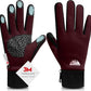 Bruvoalon Winter Gloves for Women & Men, 3M Thermal Insulation, Lycra Fabric, Windproof, Touchscreen, Anti-Slip, Cold Weather