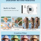 5K Digital Camera - 72MP UHD Digital Cameras for Photography - Autofocus Point and Shoot Small Camera with Flash for Kids - 2.8 Inch Screen Compact Portable Vlogging Camara with 16X Zoom, 32GB SD Card