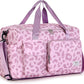 FIORETTO Women's Gym Duffle Bag with Shoes Compartment, 37L Capacity, Ideal for Travel, Gym, Sports, Duffel, Weekender