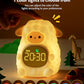 MASHI Sheep Alarm Clock, Toddler Sleep Training Clock with Sun & Moon, Sleep Sound Machine, Night Lights, Alarm Clock for Kids, Gift Ideas for Kids Child