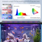 Pawfly 18 W Aquarium LED Light for 24 to 30 Inch Fish Tanks Extendable Fish Tank Light with Full Spectrum Brilliant White Blue Red Lights with Daytime & Night Modes and Adjustable Brightness
