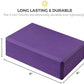 Sunshine Yoga 3" Yoga Block, 10 Pack Bulk EVA Foam Yoga Blocks, Firm and Supportive Yoga Brick, Balance Foam for Stretching, Pilates, and Workout, 3" x 6" x 9"