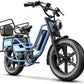 1500W Electric Bike for Adults,48V 20/60Ah Removable Battery Max Range 80Miles & 30MPH Electric Bicycle,20''×4" Fat Tire Ebike,Adult Electric Bicycles for Commute Beach Snow,E-Bike UL Certified