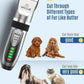 oneisall 2 in 1 Pet Cat & Dog Grooming Kit - Quiet Cordless Dog Clippers & Paw Trimmer for Grooming Pet Hair