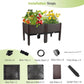 Raised Garden Bed with Legs Planters for Outdoor Plants pots Elevated Garden Boxes Garden Patio Balcony Deck to Planting Flowers Vegetables Tomato and Herbs