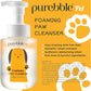 Pet Foaming Foot Paw Cleanser | Designed for All Types of Paw Washers | Dog Cleaning Supplies | Nourishing, Softening, Calming, Itch Reducing for Dog Paws | 300ml / 10.14 fl oz