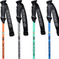 GOODE Carbon Neutral Ski Poles – Ultra-Lightweight & Durable Eco-Friendly Composite – High-Performance Shock Absorbing Downhill Ski Poles for Men & Women - Pair