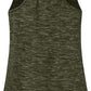 Miusey Womens Sleeveless Round Neck Loose Fit Racerback Yoga Tank Top