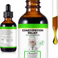 Cat Constipation Relief, Liquid Cat Laxative 60 ml, Cat Stool Softener Pet Herbal Supplements, Promotes Digestive Health, Roast Chicken Flavour, 2 fl oz