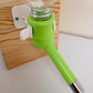 Choco Nose Patented No-Drip Dog Water Bottle/Feeder for Dogs/Cats and Other Small-Medium Sized Animals - for Cages, Crates or Wall Mount. 11.2 Oz. Mess Free Leak-Proof Nozzle 16mm, Apple Green (H590)